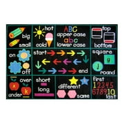 Fun Rugs Compare Kids' Rug, Black