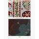 thumbnail image 3 of Inteprter Caminos de de Navidad Tela bordada Cómodos manteles individuales resistentes al desgarro Escritorio Impreso Mantel Diseño Adornos de Kits de decoración para fiestas Vela Inteprter HA068983-01, 3 of 6