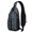 Grey-98, variant on Softball and Volleyball Sling Backpack for Sports Enthusiasts – Lightweight Durable Polyester Bag with Ergonomic Fit, Secure Zippers, Partitioned Compartments, Perfect for Training, Compet