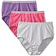 thumbnail image 3 of Fruit Of The Loom Culottes Femme 3 Pack, 10, Chinés Assortis, 3 of 3