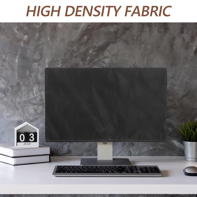 SOPOTUTU Screen Protective Sleeve for TV Computer Monitor Cover Black Oxford Material Dust Protection 1Set