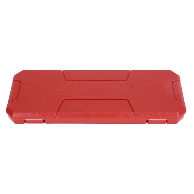 llave universal de 9-32 mm llave ajustable industrial para reparación de tuberías reparación de grifos reparación de válvulas de radiadores, estuche rígido rojo cerrado con bisagras según empaquetado que contiene 2 llaves universales (grande aprox. 29 cm y pequeña aprox. 21 cm) y apertura máxima 32 mm; vista cenital centrada, formato métrico, indicado para plomería y mantenimiento general, también adecuado para trabajos de maquinaria y jardinería.