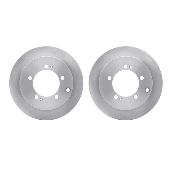 Dynamic Friction Company Rear Brake Rotors 6002-72028
