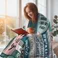thumbnail image 2 of LHSHID Birthday Gift Ideas for Auntie Gift Flannel Blanket 40x50in, 2 of 8