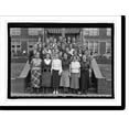 thumbnail image 2 of Historic Framed Print, Eastern High School students, Wash., D.C., 1935, 17-7/8" x 21-7/8", 2 of 9