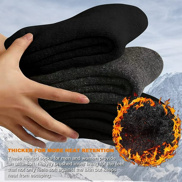 Heat Holders - Enfant chaussettes thermiques epaisse chaudes