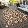 thumbnail image 6 of Addison Rugs Chantille Indoor/Outdoor Transitional Floral Paprika Washable Rectangle Rug, 2'6" x 3'10", 6 of 6