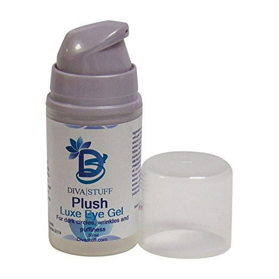 Plush Luxe Eye Gel for Dark Circles, Bags, Puffines and Wrinkles, by Diva Stuff