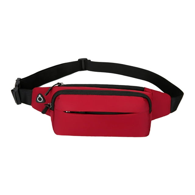 Riñonera Sunnimix Monedero Bolso Tote Rojo