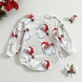thumbnail image 4 of Baby Toddler Christmas Outfit Boy Girl Funny Santa Claus Shirt and Pants Long Sleeve Crewneck Sweatsuit Cute Clothes, 4 of 9