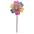 thumbnail image 4 of 3D Mariposa Molino Viento Whirligig Patio Jardín Decoración Niños Juguete , Multicolor, 45cm, 4 of 8