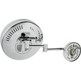 thumbnail image 5 of Jerdon 9.5-Inch Diameter Wall Mount Makeup Mirror, 3X Magnification, Chrome Finish, Direct Wire -Model HL8C, 5 of 8