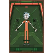 Rick And Morty - Shackled Wall Poster, 14.725" x 22.375", Framed