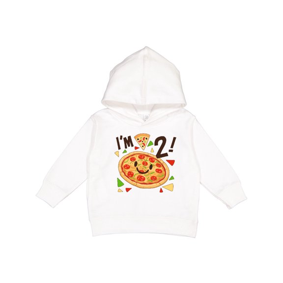 Inktastic Im Two Pizza Birthday Party Toddler Hoodie