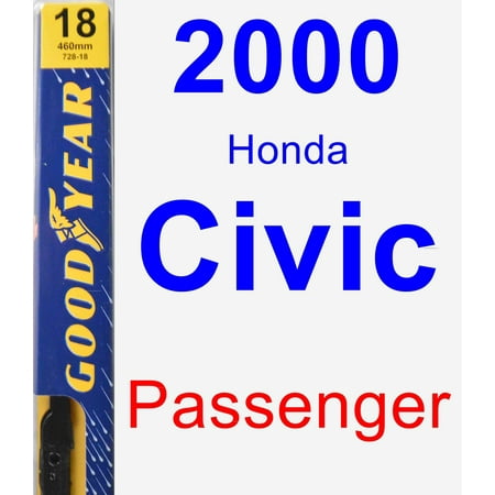 2000 Honda Civic Passenger Wiper Blade - Premium