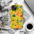 thumbnail image 6 of Playful Bug Garden Phone Case, Bright Yellow Insect and Butterfly Pattern iPhone Cover, Colorful Nature-Inspired Protective Case for iPhone 17 16 15 14 13 12 11 Plus Pro Max Mini, 6 of 6