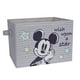 thumbnail image 1 of Cesta de almacenamiento Lambs & Ivy Disney Mickey Mouse de lona gris, 1 of 4