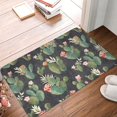 thumbnail image 1 of Front Door Mat Cactus Plants Flower Bedroom Entryway Rug Non-Slip Washable Indoor Carpet Doormat Decorative Low Profile Area Rug for Home Living Room Bedroom Laundry Floor Decor, 24 x 16 Inch, 1 of 7