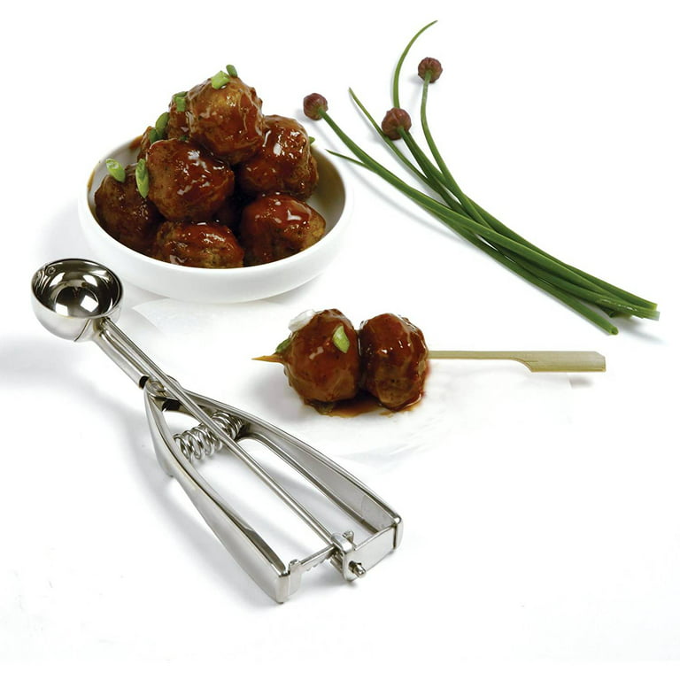 OXO Cookie Dough Meatball Scoop Melon Baller 1 5/8 Inch Stainless Steel
