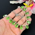 thumbnail image 4 of Peridot Gemstone Handmade 925 Sterling Silver Jewelry Necklace 18", 4 of 4