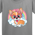 thumbnail image 4 of Inktastic Corgi Dog Lover Rainbow Youth T-Shirt, 4 of 5