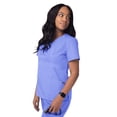 thumbnail image 3 of Sivvan Women's Scrubs Mock Wrap Top (Available in 15 Colors), 3 of 7