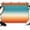 Orange Blue, variant on 7x5ft Photo Backdrop, Orange Black Teal Ombre Soft Polyester Backdrop Curtains Photography Backdrops, Contemporary Gradient Abstract Brushed Background for Photoshoots Studio Video Portrait Parties