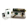 ED SPELDY EAST PWC422 Beetle Paperweight Collection - Medium Green Chafer Beetle Small Stag Beetle