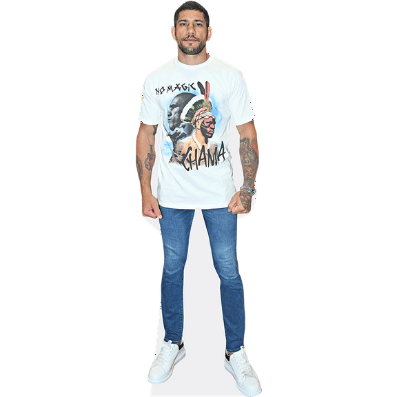 Alex Pereira (Casual) Mini Size Cutout. Standee.