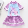 thumbnail image 2 of 2-4 T Swimsuits For Teens Girls Short Sleeve Dress Style Swimsuit For Toddlers Children And Adults Sun Hot Weather Swimwear, 2 of 5