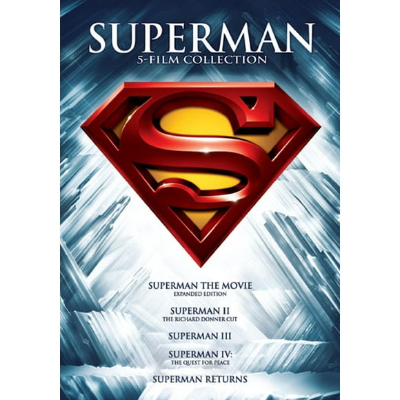 STUDIO DISTRIBUTION SERVI SUPERMAN 5 COLLECTION de Films (DVD/5 Disque/SUPERMAN 1-2-3-4 & Retours) D440590D