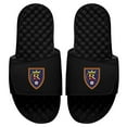 thumbnail image 2 of Men's ISlide Black Real Salt Lake Primary Logo Slide Sandals, 2 of 2