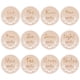 thumbnail image 1 of EeaseMX Juego de 12 accesorios de fotografía de madera para recuerdo de bebé recién nacido, 1 of 8