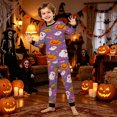 thumbnail image 4 of Fgnfyis Family Halloween Pajamas Print Cozy Loose Soft 2 Piece Set Tops Pants Sleepwear Loungewear, 4 of 4