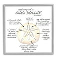 thumbnail image 4 of Stupell Industries Informative Sand Dollar Learning Chart Nautical Education Graphic Art Gray Framed Art Print Wall Art, Design by Dishique, 4 of 5