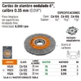 thumbnail image 1 of Carda 6 x 3/4' para esmeril Truper Carda 6 x 3/4' para esmeril, 1 of 1