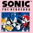 thumbnail image 2 of Girls Sonic the Hedgehog Trio Group Shot T Shirt, 2 of 4