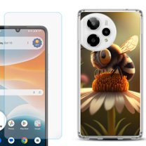 Phone Case for Cricket Icon Pro 2026, with Screen Protector, by OneToughShield - Little Bee