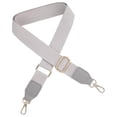 thumbnail image 3 of Correa tejida para bolso de mujer, correa de repuesto para bolso, correa ancha para hombro, color gris I-gris, 3 of 9