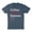 Indigo Blue, variant on Coffee Teach Repeat Shirt Unisex Large Black