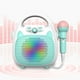thumbnail image 4 of Máquina de Karaoke para Niños, Juguetes para , Micrófono, Juguete para Interiores Y Exteriores, Portátil , Azul Hugo máquina de karaoke bluetooth, 4 of 10