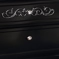 thumbnail image 5 of Furniture of America Viktoria Traditional Nightstand with 2-Drawer, Black, 5 of 6