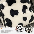 thumbnail image 4 of Shisuyan Cow Pattern Crossbody Bag Plush Shoulder Bag Drawstring Crossbody Purse for Women, 4 of 8