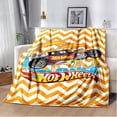 thumbnail image 4 of Monster Jam Grave Digger Truck Hot Wheels manta de sofá ligera y cálida, manta de aislamiento, cama, oficina, coche, manta de rodilla, 4 of 4