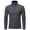Dark Gray M, variant on T-shirt Solid Color Long Sleeve Cotton Men Turtleneck Slim Basic Top for Spring
