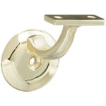 National Hardware N332-791 V140 Handrail Bracket in Brass