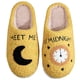thumbnail image 1 of WDOplteas Pantuflas invierno Meet Me At Midnight para mujeres y hombres (amarillo 42-43 talla 41-42 pies), 1 of 6