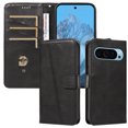thumbnail image 1 of Phone Case for Google Pixel 9 5G Magnetic PU Leather Card Slots Durable Wallet Cover, 1 of 5