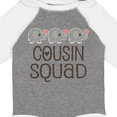 thumbnail image 4 of Inktastic Cousin Squad Elephant Boys or Girls Long Sleeve Baby Bodysuit, 4 of 5