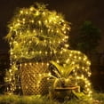 thumbnail image 5 of Morttic Net Mesh Fairy String Decorative Lights, 200LEDs Outdoor Waterproof Net Lights with 8 Lighting Modes for Christmas Wedding Party Holiday Decor (9.8ft x 6.5ft, Warm White), 5 of 10